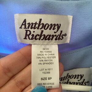 Anthony Richards Light Blue Garment